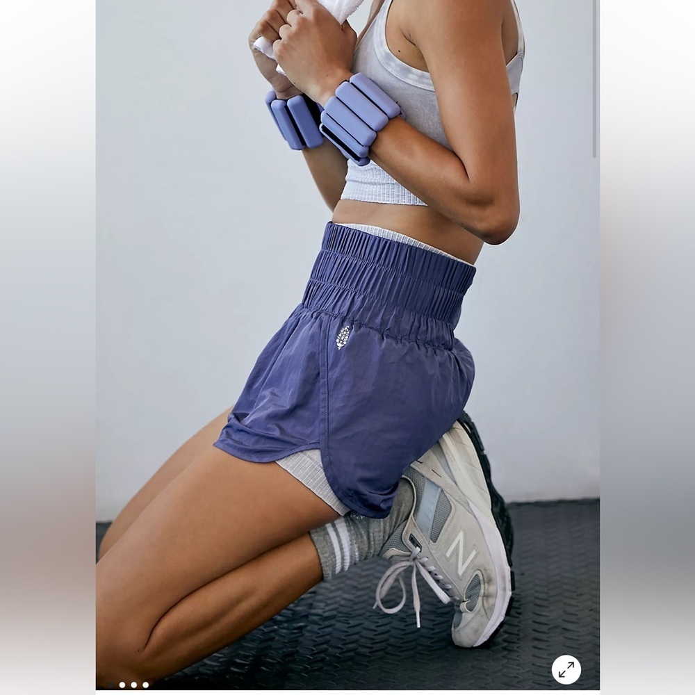 FP Movement by Free People High-Waist Lavender Athletic Shorts
